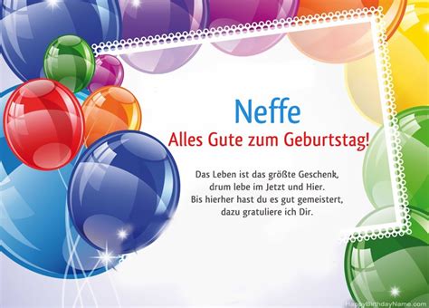 geburtstagsgrüße neffe|Glückwünsche zum Geburtstag Neffe .